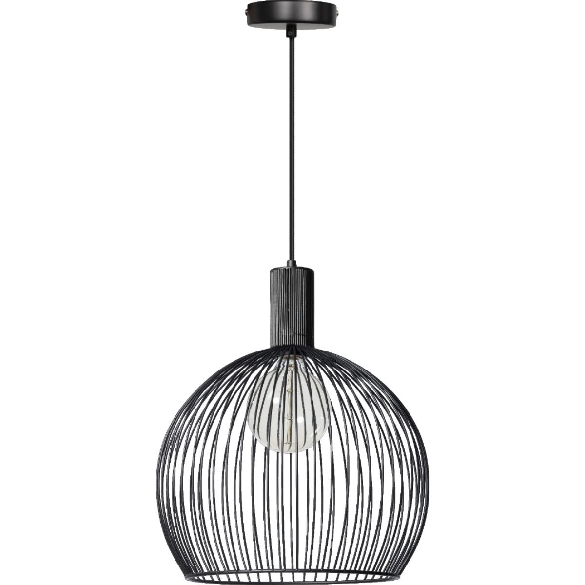 ETH Hanglamp Wire Zwart M
