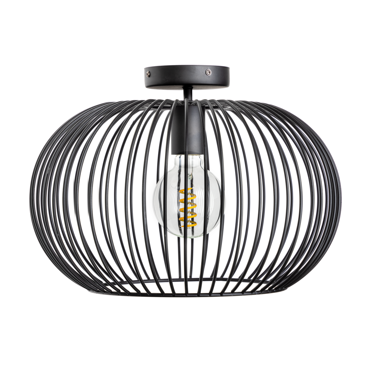 ETH Plafondlamp Wire Zwart M