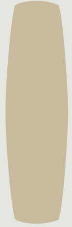 ETH Plafondplaat Zand Deens Ovaal zonder gaten 150 x 45cm
