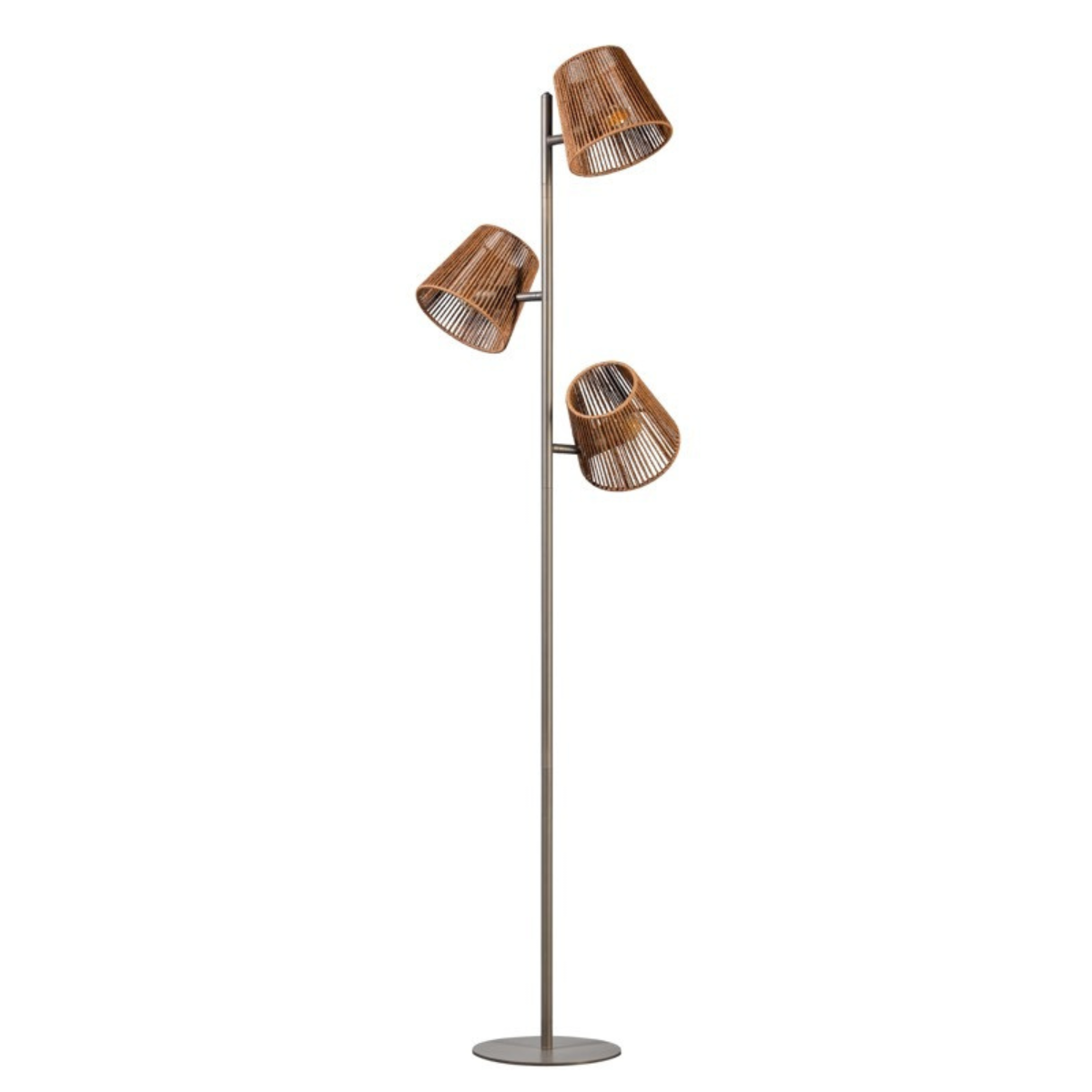 ETH Vloerlamp Daan Anodic Brown 3L