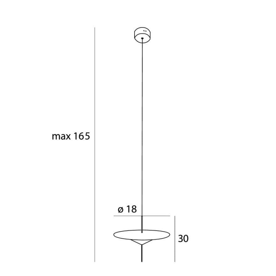 Maxlight P0554 Hanglamp Cone I