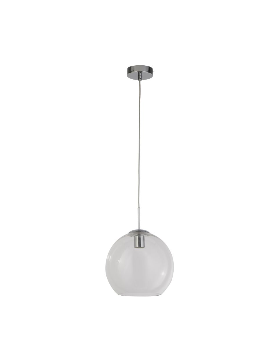 Searchlight Balls Hanglamp Chroom Metaal & Glas