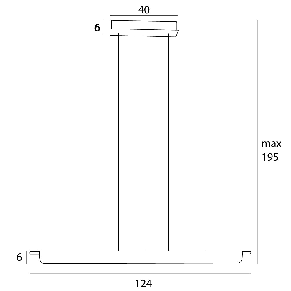 Maxlight P0597 Hanglamp Jo-Jo Modern Grijs