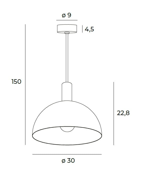 Maxlight P0473 Hanglamp Luisant