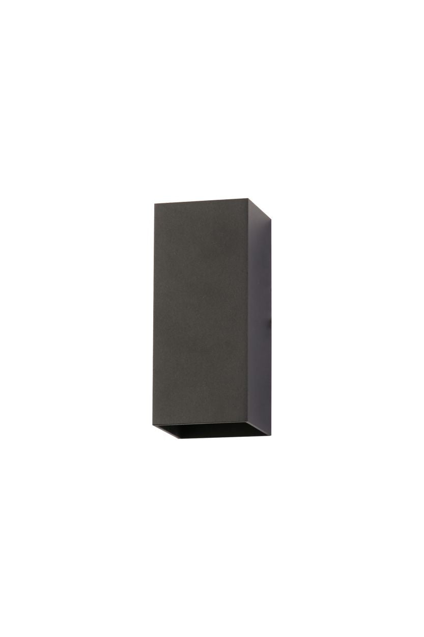 Searchlight Don Vierkant Up&Down Wandlamp, GU10, Zwart