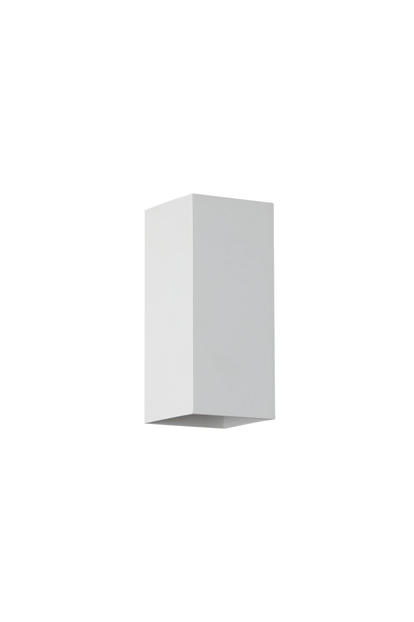 Searchlight Don Vierkant Up&Down Wandlamp, GU10, Wit