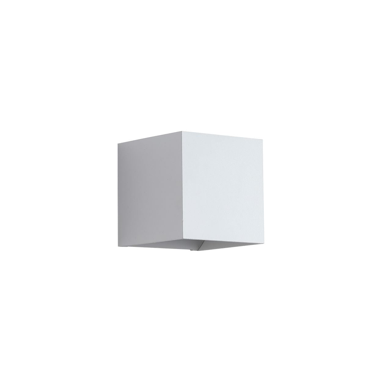 Searchlight Newton Vierkant Up&Down Wandlamp, G9, Wit