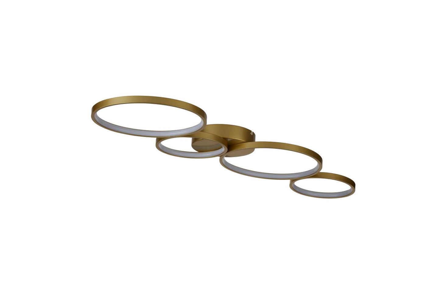 Searchlight Cirque LED 4Lt Flush, Goud Metaal