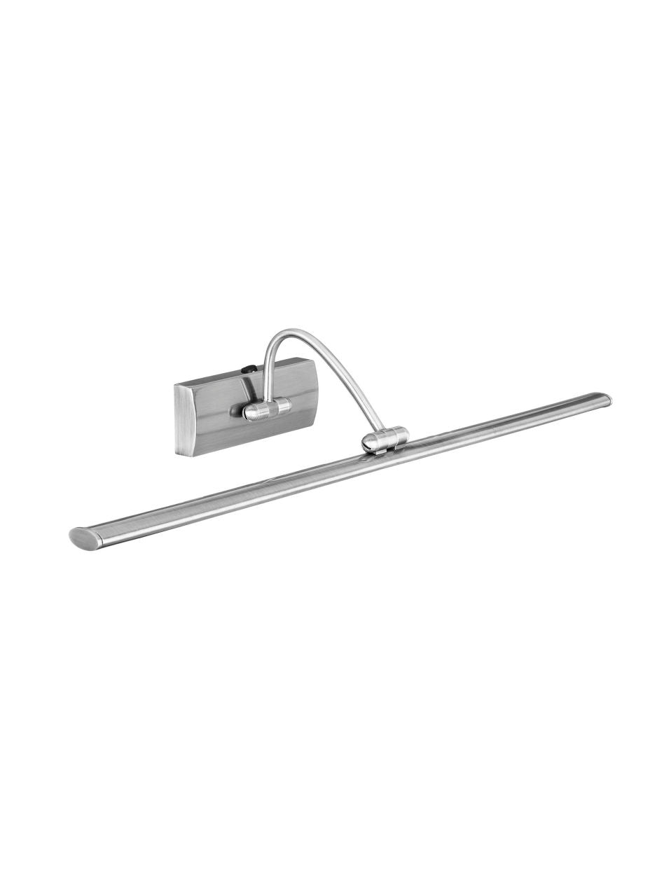 Searchlight Barcelona Picture Light Satin Zilver Metaal