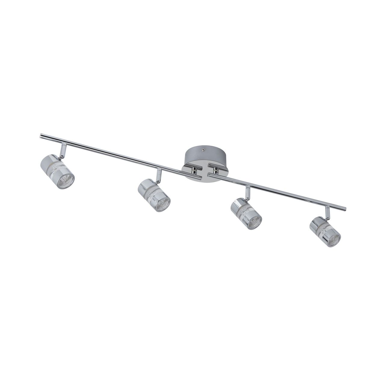 Searchlight Bubbles 4Lt Split Bar Spot Chroom & Bubble Acryl