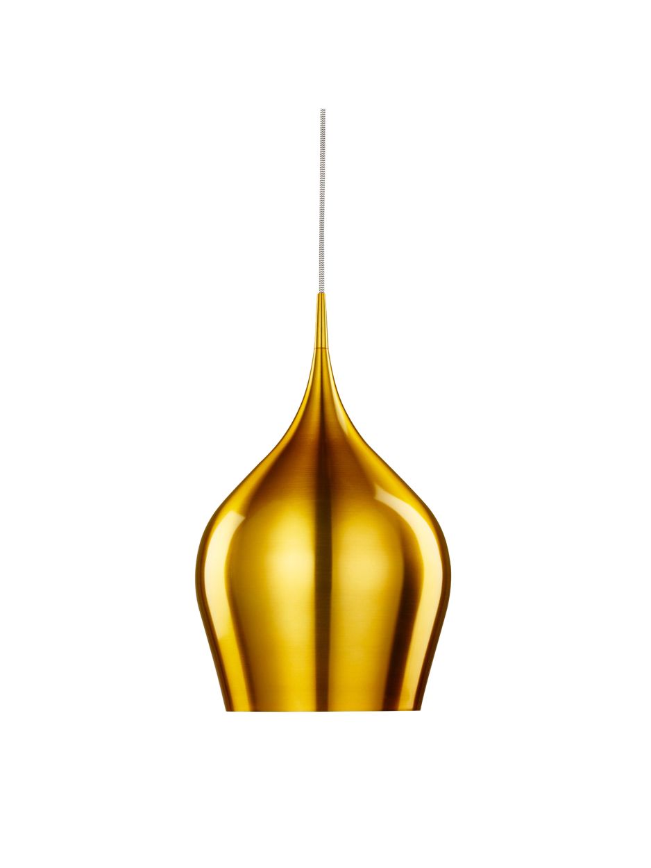 Searchlight Vibrant Hanglamp Metallic Goud Metaal