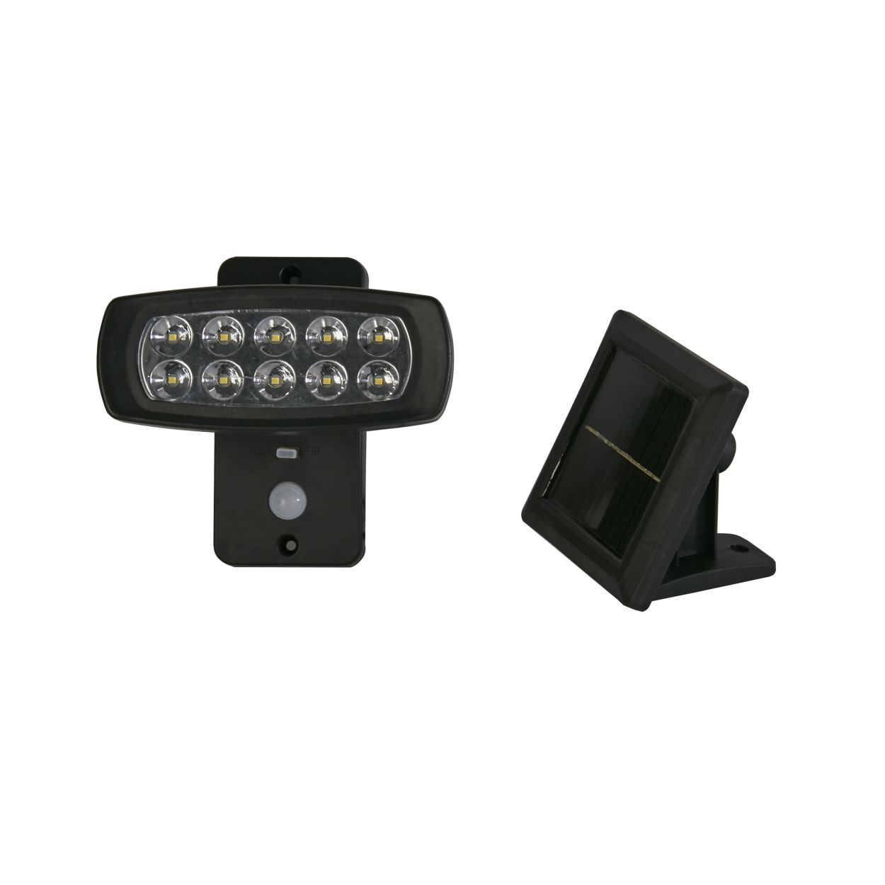 Searchlight Solar Buiten Wandlamp ABS & Helder Polycarbonate