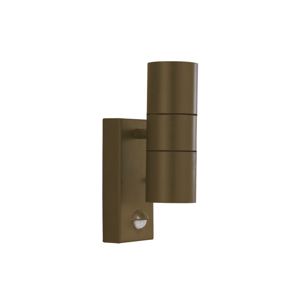 Searchlight Metro Buiten Wandlamp Rustic Bruin Metaal & Glas