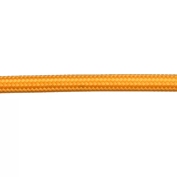Stofkabel Licht Oranje per meter
