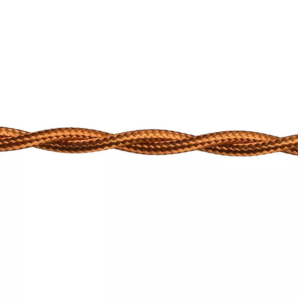 Stofkabel Gedraaid Whiskey per meter