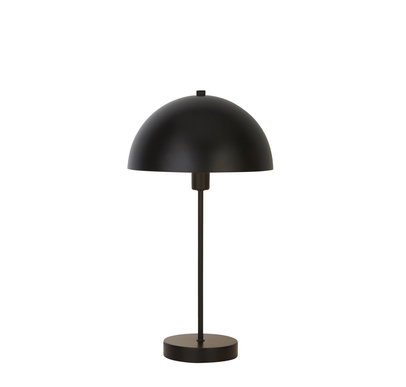 Searchlight Mushroom Tafellamp Zwart Metaal