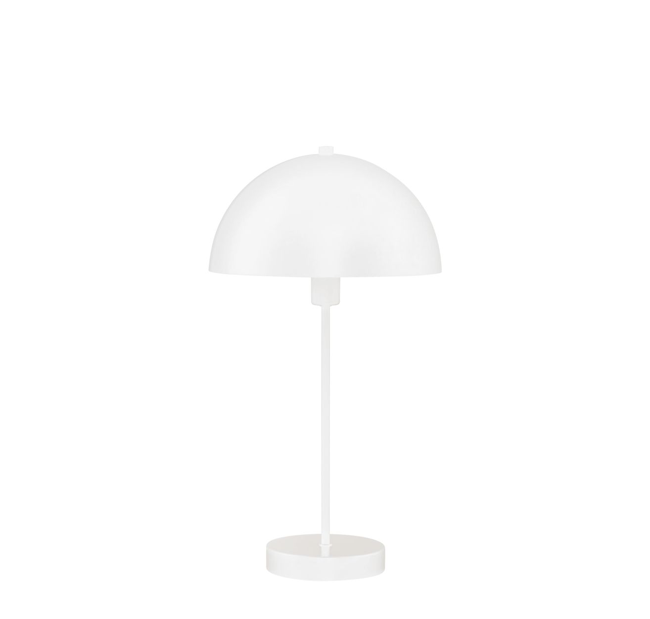 Searchlight Mushroom Tafellamp Wit Metaal