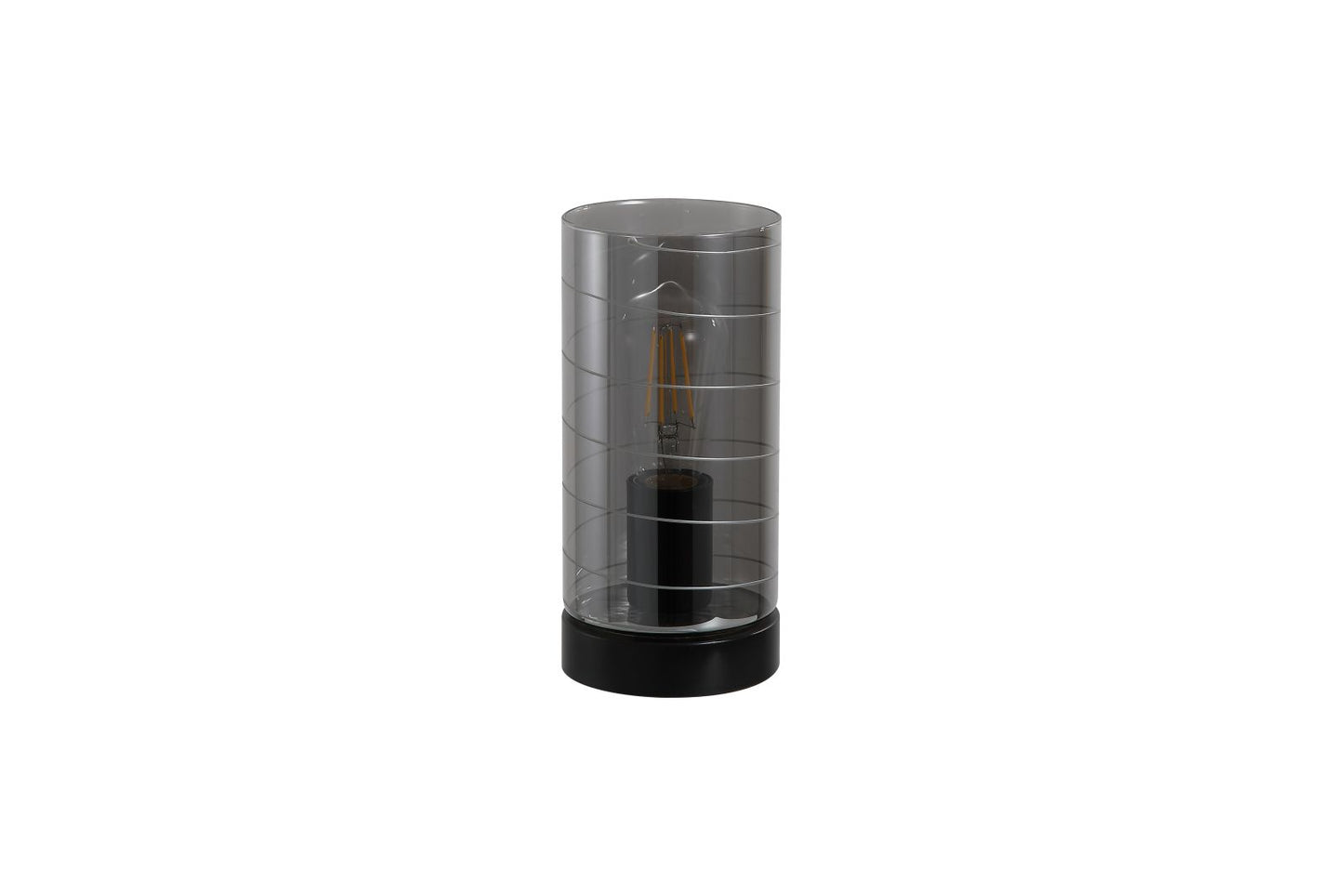 Searchlight Broughton 1Lt Tafellamp, Smoked Glas