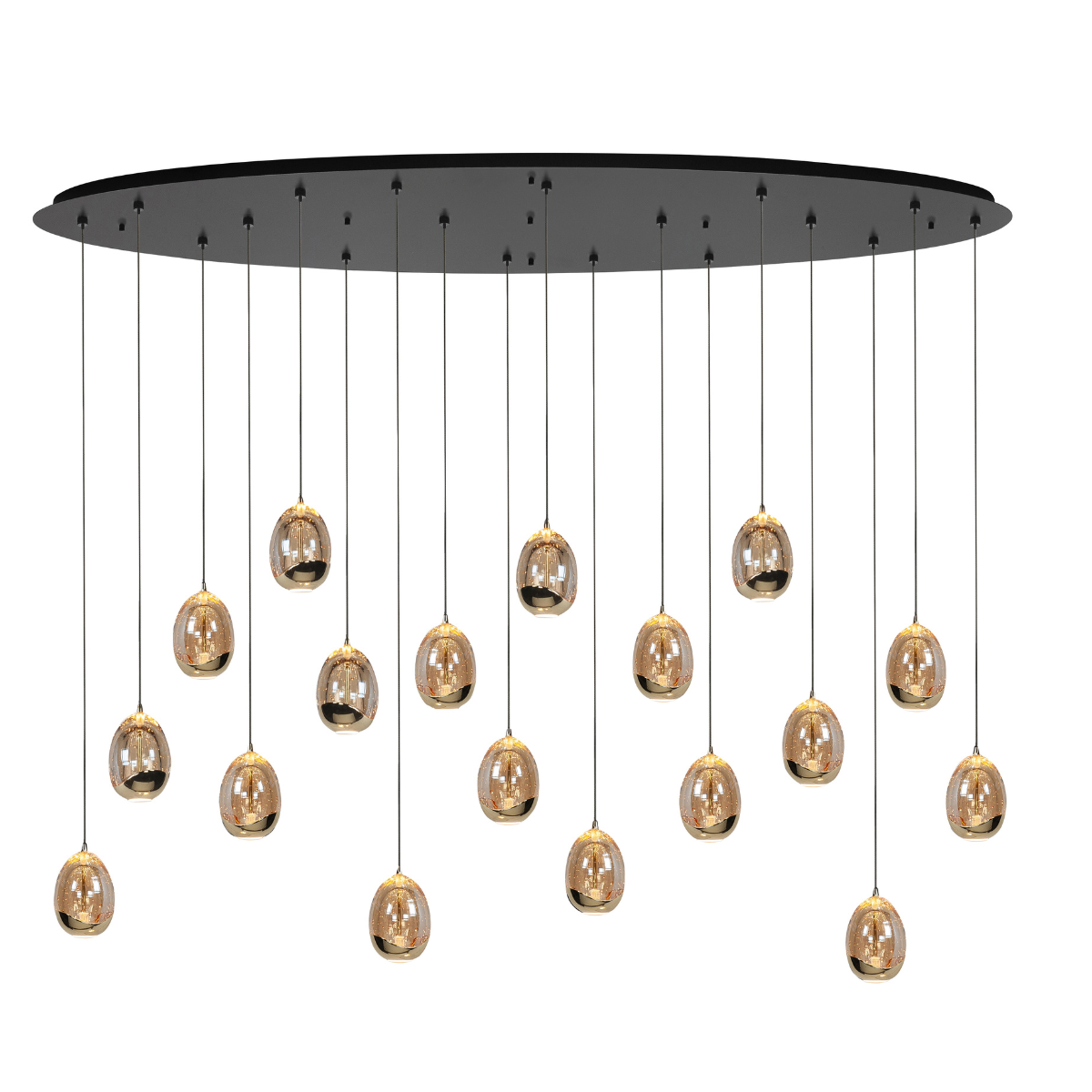 Highlight Hanglamp Golden Egg Ovaal 18L