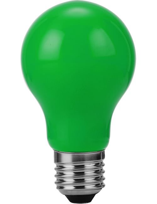 SPL LED E27 Fila GLS A60x105 230V 1W AC Green Non-Dim