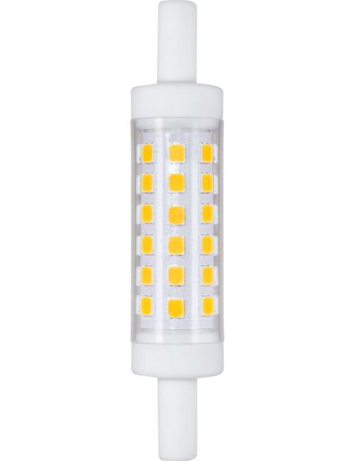 SPL LED R7s T15x78 230V 490Lm 5W 830 AC Clear Non-Dim