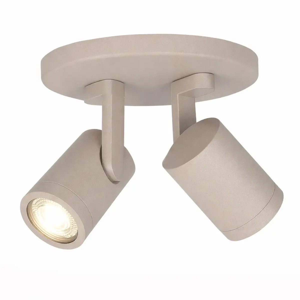 Highlight Opbouwspot Halo Zand Rond 2L