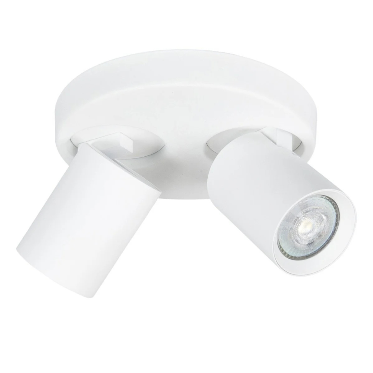 Highlight Opbouwspot Oliver Wit Rond 2L
