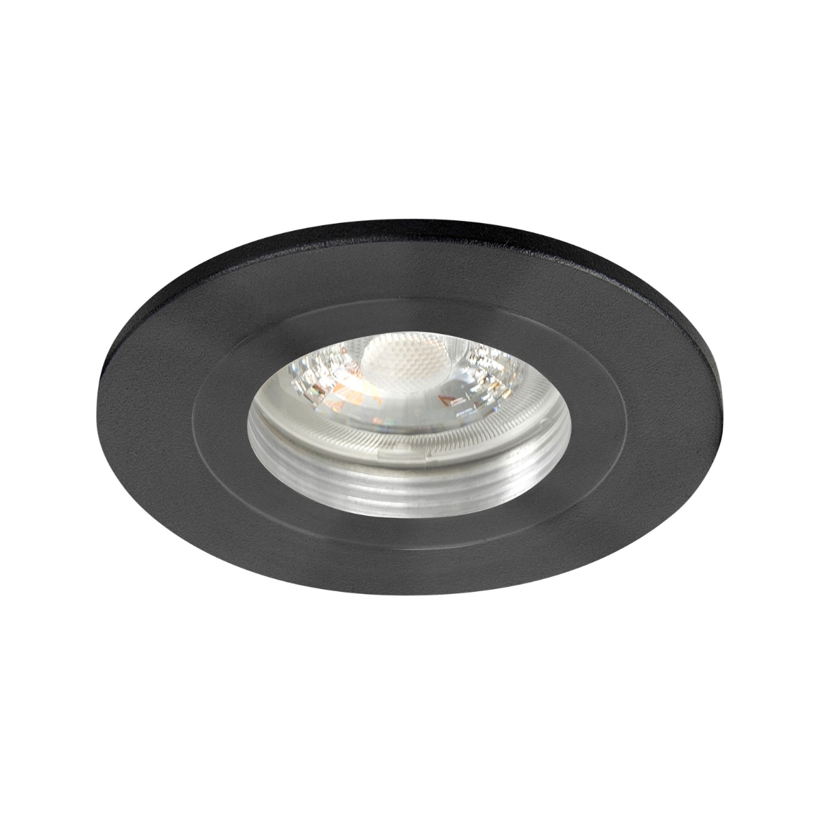 Highlight Inbouwspot Zwart Rond S