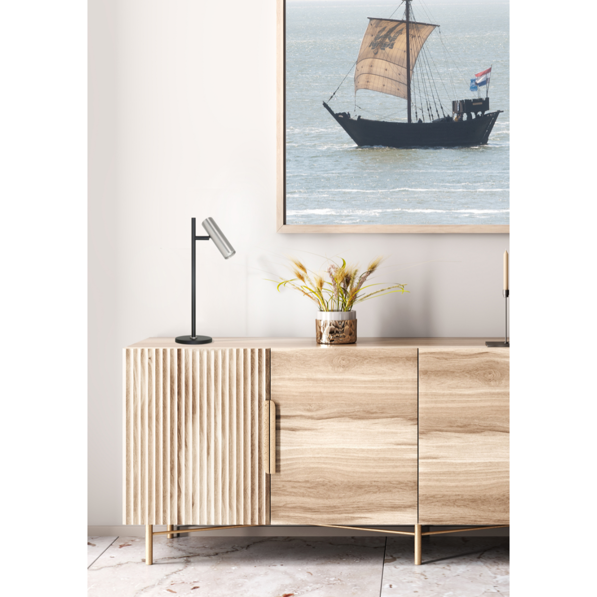 Highlight Tafellamp Trend Nikkel