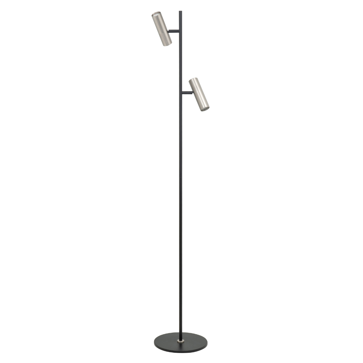 Highlight Vloerlamp Trend Nikkel 2L