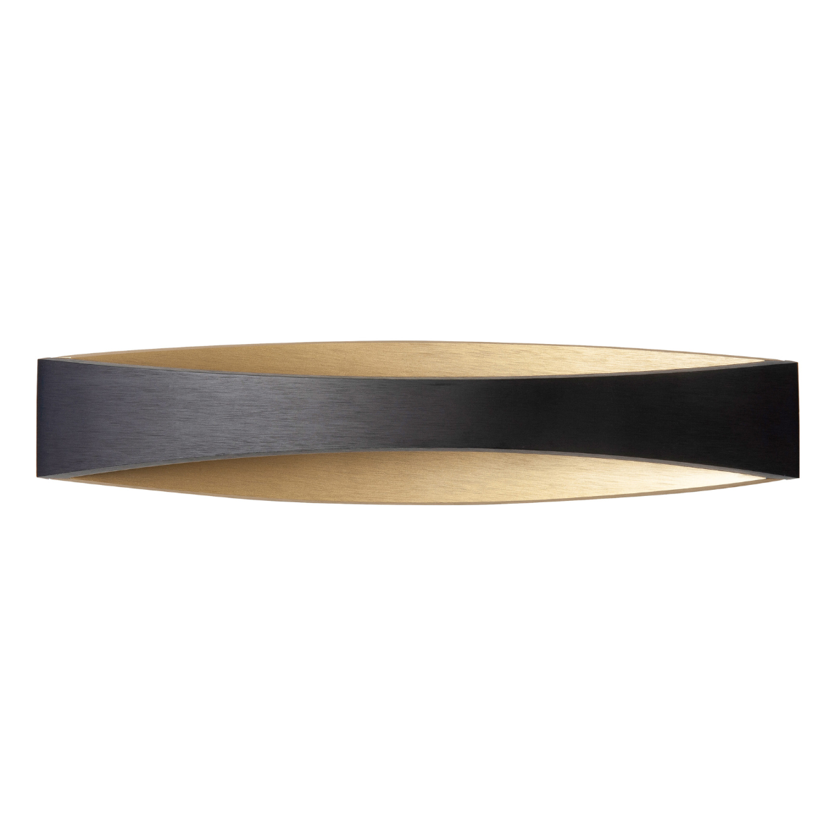 Highlight Wandlamp Medusa Zwart/Goud L