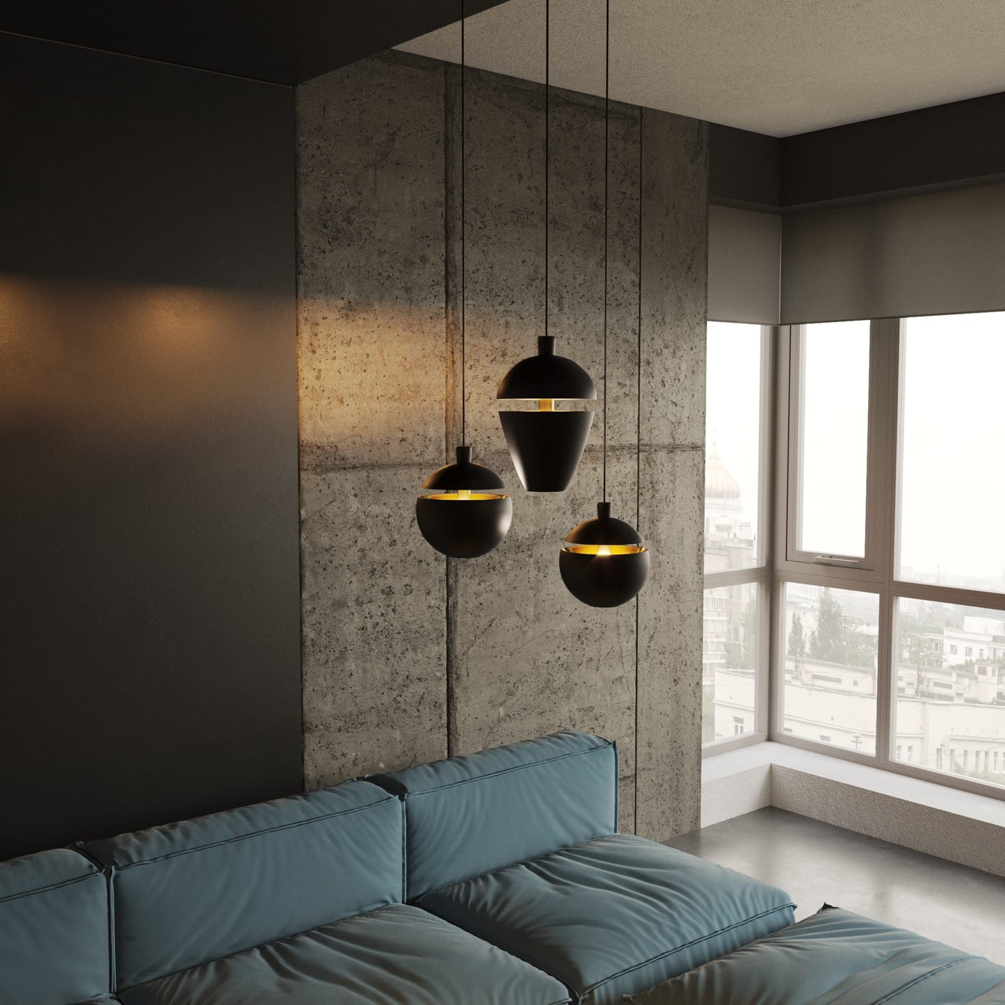 Maxlight P0472 Hanglamp Cometshine