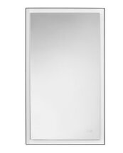 Badkamerspiegel Deca Zwart 70x120cm anti-condens