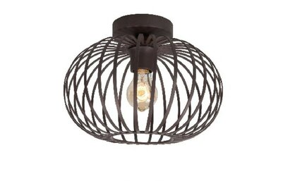 Plafondlamp Bolato 30cm Zwart