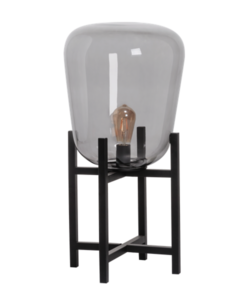 Tafellamp Benn Mini Zwart Smoke