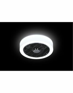 The Fan no.5 Opaal  - Chroom