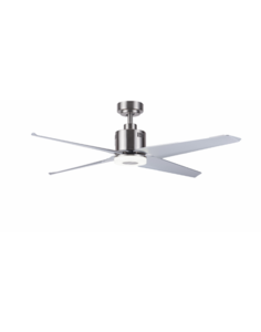 The Fan no.6 plafondventilator 4 blads Staal