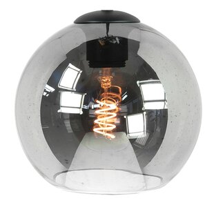 Glas Bowl 25cm Smoke