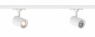 Complete set Trackverlichting PREMIUM Cadenza 1 meter Wit incl. 2 Spots