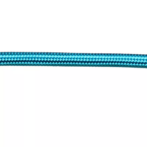 Stofkabel Glanzend Helderblauw