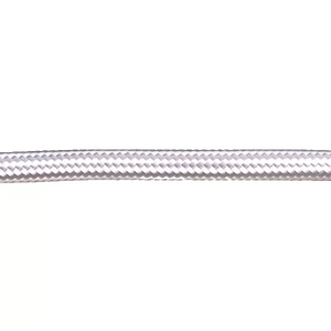 Stofkabel Glanzend Wit