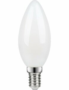 LED E14 Fila Candle C35x100 230V 250Lm 3W 827 AC Milky Frosted Dim