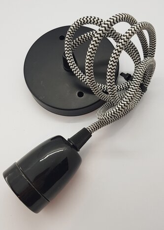 Pendelset zwart/wit