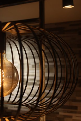 Hanglamp Bolato 50cm Zwart