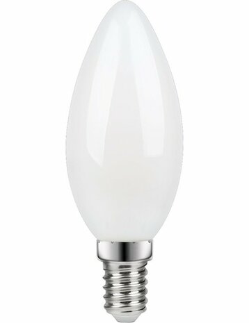 LED E14 Kaars Opaal 3 Watt Dimbaar