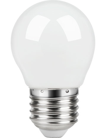 LED E27 G45 Opaal 5 Watt Dimbaar Uit