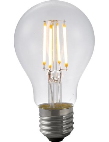 LED E27 A60 Helder 5 Watt Dimbaar Aan