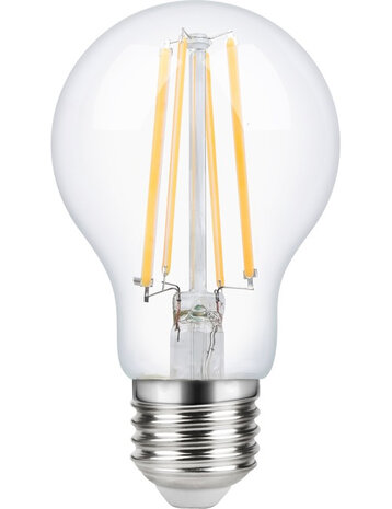LED E27 A60 Helder 8 Watt Dimbaar Uit