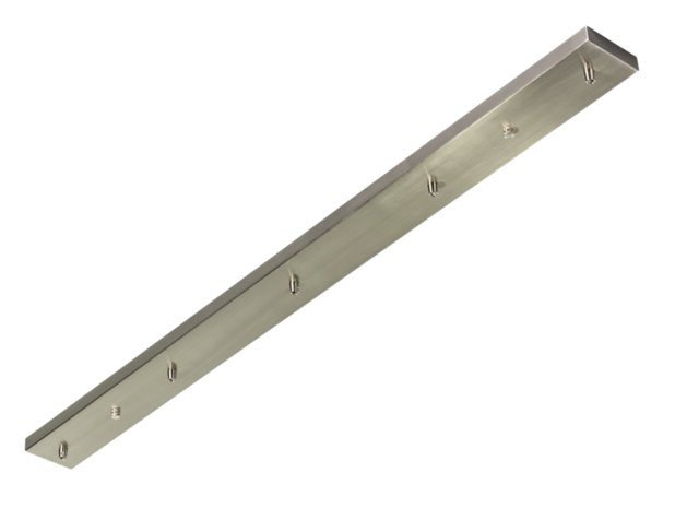 Plafondbalk Staal 120cm met 5 gaten