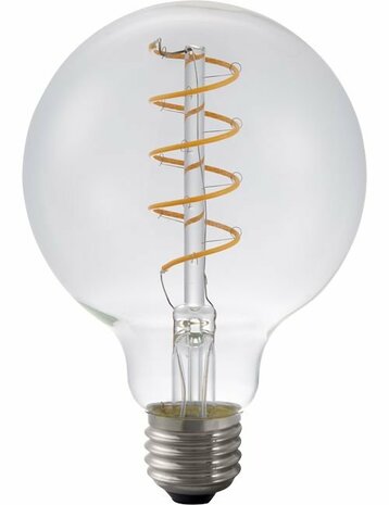 LED E27 G95 Helder 4,5 Watt Dimbaar